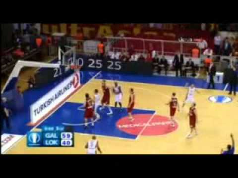 Galatasaray Medical Park - Lokomotiv Kuban | David Hawkins Son Saniye Üçlüğü