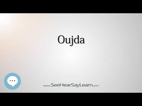 Oujda (How to Pronounce Cities of the World)💬⭐🌍✅