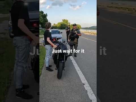 This Is Why Bikers Don’t Get Along With Cops😡($1800 ticket+Impound)#r6 #copsvsbikers #1up5down #h2