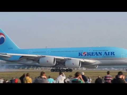 Czech Republic - Korean Air Airbus A380 in Prague 2014