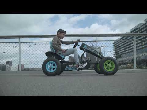 Berg Kartings ar pedāļiem Go-kart XL X-ite System BFR Piepūšamie riteņi