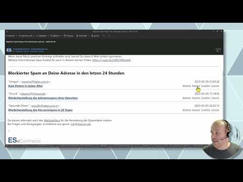 Zusammenfassung blockierter Nachrichten (erweiterter Spamfilter)