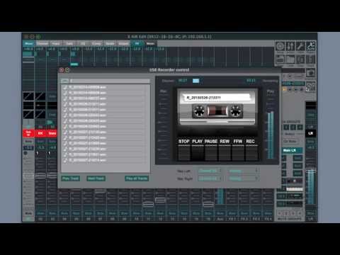 X AIR How To: USB Recorder (X AIR EDIT) XR12 / XR16