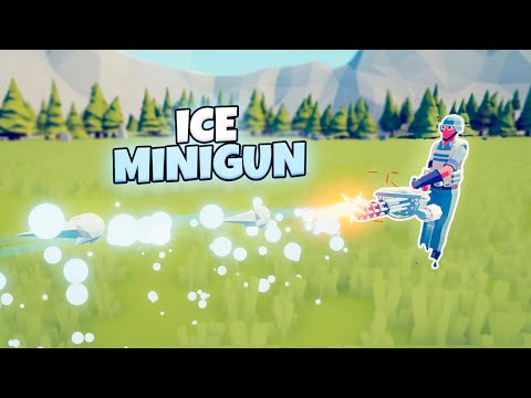 ICE MINIGUN VS EVERY FACTION | TABS UNIT CREATOR GAMEPLAY