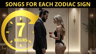 7 Hours of Songs for Each Zodiac Sign - House, Trance, Chillout, SynthWave, Techno, Dubstep & More!🎶