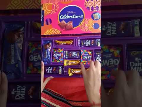 Cadbury Celebrations Chocolate Box Unboxing 🍫😊🍫 150/- Rupees / Chocolate Box #gift #unboxing 🍫🍫🍫