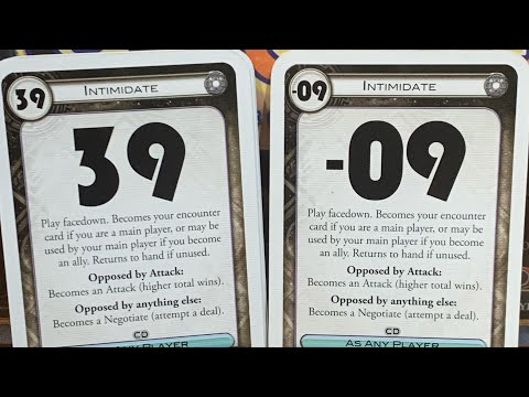 Intimidate cards