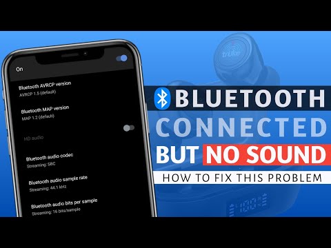 How to fix! Bluetooth connected but no sound