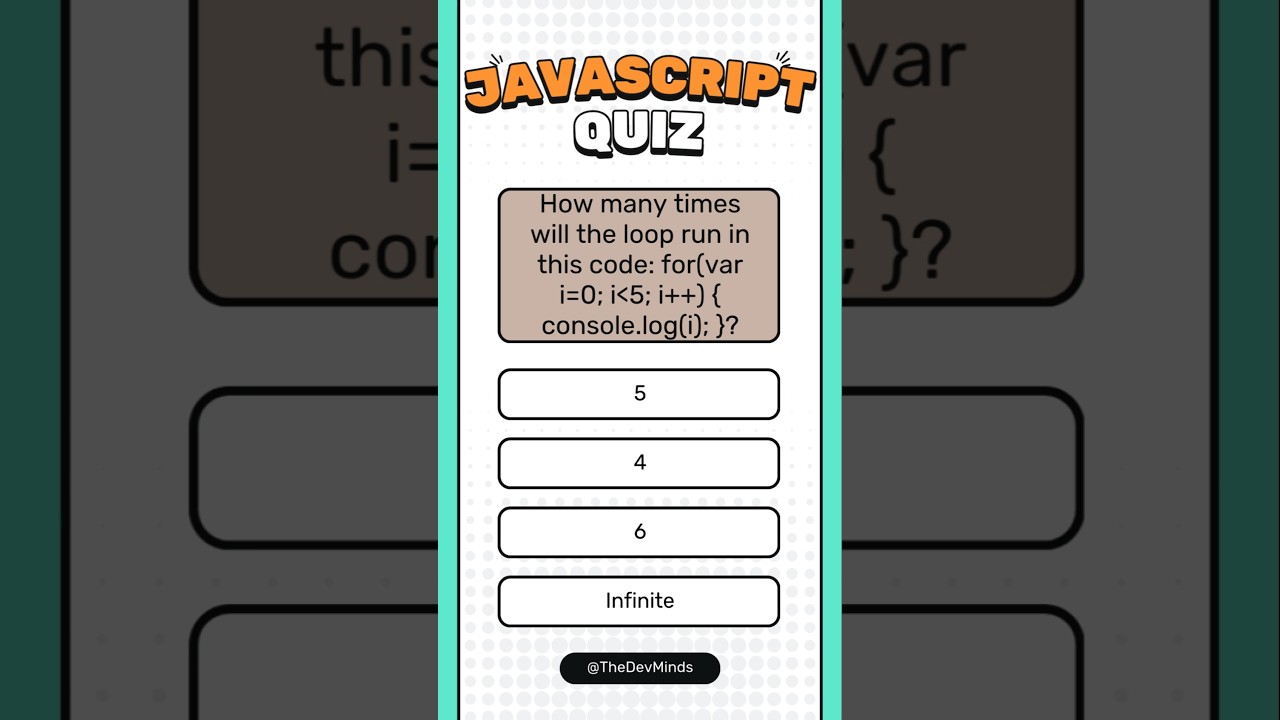 JavaScript Quiz 3 | What would be the output? #coding #javascriptquiz #shortsviral  #codeprep