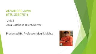Advanced Java-TYPES OF JDBC DRIVERS