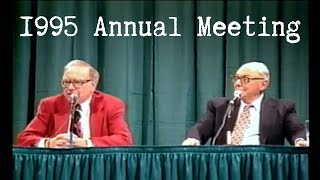 Berkshire Hathaway Annual Shareholder Meeting Q&A with Warren Buffett and Charlie Munger