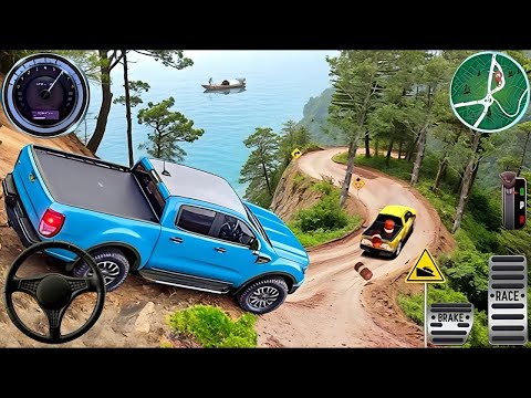 4x4 Offroad Jeep Driving Simulator 3D - Drive SUV 4x4 jeep Offroad Game - Android GamePlay