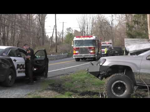 Injury accident involving two cars head-on in Whitehall, PA  04/09/17