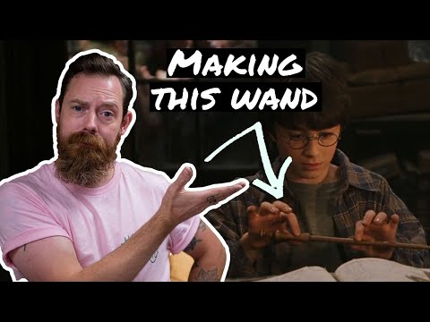 Recreating a rare wand from Harry Potter and the Sorcerer's Stone [Brown and Lobban] #HarryPotter