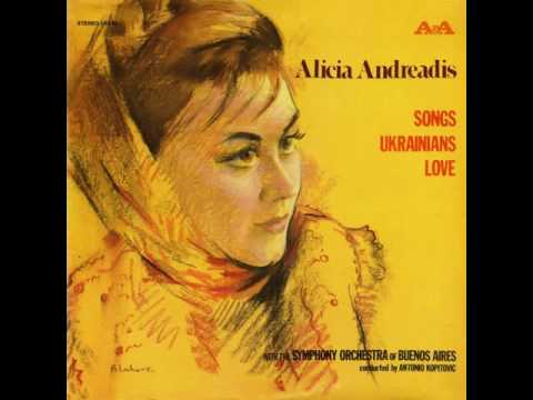 Галина Андреадіс – Українські пісні любові (LP 1972)
