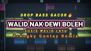 Download lagu DJ WALID NAK DEWI BOLEH 🔥 FULL DROP BASS!!!(Prengky Gantay Remix) FULL BASS GACOR!!! mp3