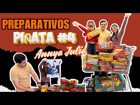 GETTING READY FOR MY DAUGHTER'S PIÑATA PART #1 🪅🥳 |ELKC|