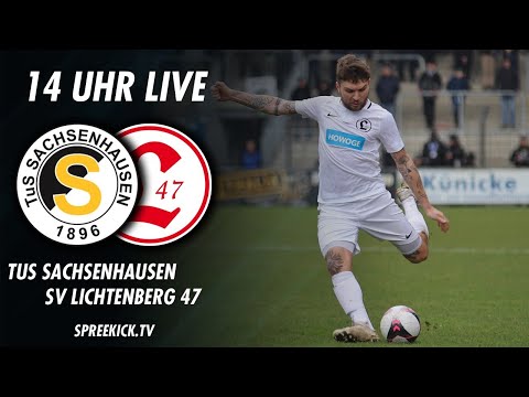 Fußball LIVE: TuS Sachsenhausen – SV Lichtenberg 47 (Testspiel)