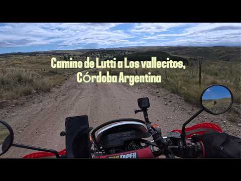 Camino de Lutti a Los vallecitos, Córdoba Argentina