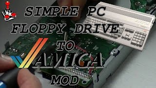 Convert a PC Floppy Drive to work on AMIGA | Easy Mod