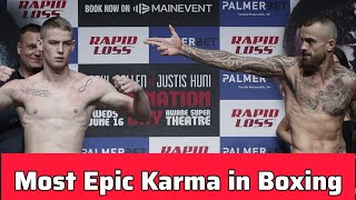 THE MOST EPIC KARMA in BOXING ☠️ BEST KARMA EVER - MIHAILOVICH vs HANAN