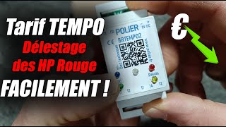 Délester ses HP Rouge TEMPO automatiquement grâce au BRTEMPO2 de Polier