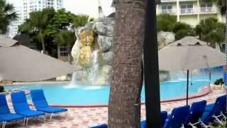 preview picture of video '№ 390 США Бассейн в Отеле Мариотт Clearwater beach Fl с Жанной'