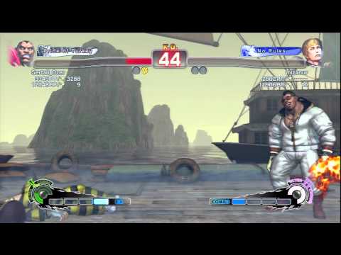 Sertali_Ozer (Balrog) Vs mizanur (Cody) SSF4 AE Ranked Matches - PSN