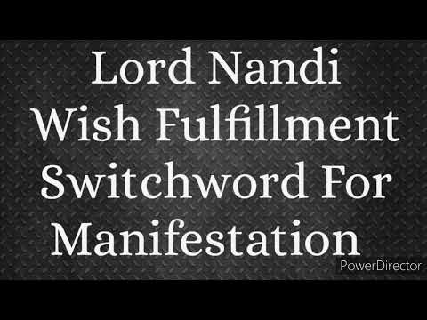 Manifest Your Wish In 5 Minutes#MostPowerful/Situation Gets Solved/Nandi Wish Fulfillment Switchword