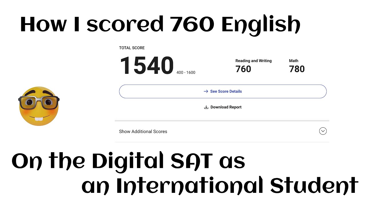 How I Scored 760 English on my Digital SAT as an International Student | No BS & Cliche Tips