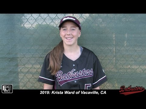 2019 Krista Ward Pitcher and Third Base Softball Skills Video - Batbusters