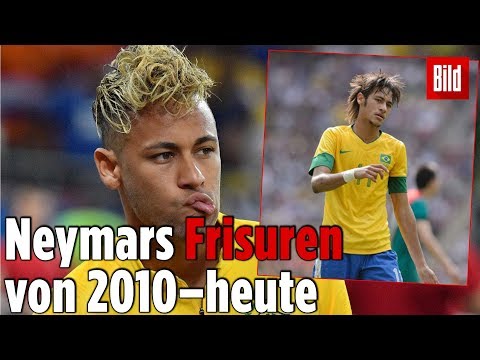 Jedes Jahr was Neues: Neymars Frisuren-Historie