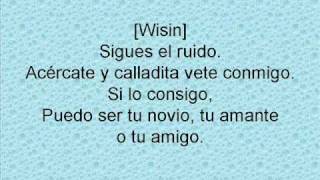 Wisin, Yandel y Enrique Iglesias - No me digas que no (letra)