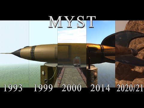 MYST 1993-2021 Comparison: Original vs Remaster & Remakes