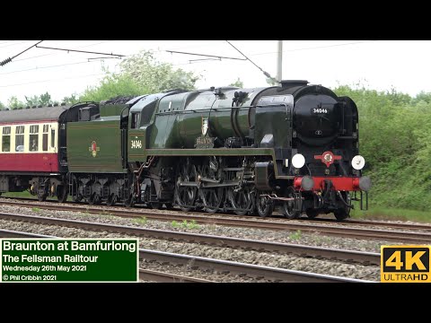 Braunton at Bamfurlong - The Fellsman Railtour - 26th May 2021