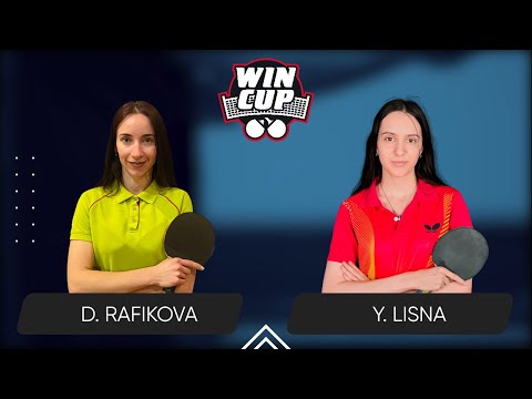 15:00 Diana Rafikova - Yaroslava Lisna West 3 WIN CUP 03.05.2024 | TABLE TENNIS WINCUP