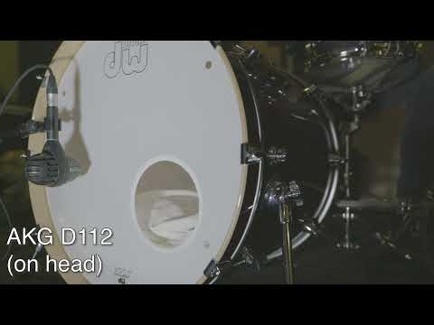 Kick Drum Microphone Shootout: AKG D112 / Shure Beta 52 / EV RE20