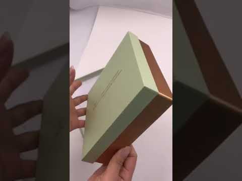 CUSTOM PRINTED GIFT BOX WITH LINING FOR TEA TRUFFLE CHOCOLATE SWEET