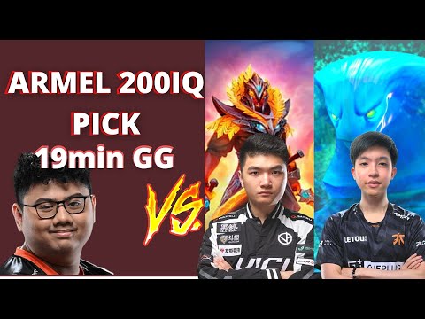 Armel 200 IQ PIck invoker to Counter Ori and 12000mmr 23savage