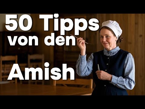 50 sparsame Lebensstil-Tipps von den Amish, die Sie heute ausprobieren sollten