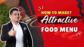 5 Tips On Making WOW Food Menu - Cloud Kitchen - Create Restaurant Menu - Dr. Abhinav Saxena