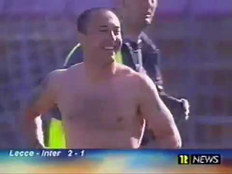 LECCE-Inter 2-1 - 02/05/2004 - STORICA SALVEZZA CONQUISTATA DAL LECCE IN SERIE A