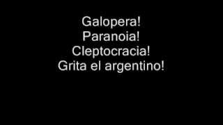 Divididos - Salir A Asustar (Con Letra)