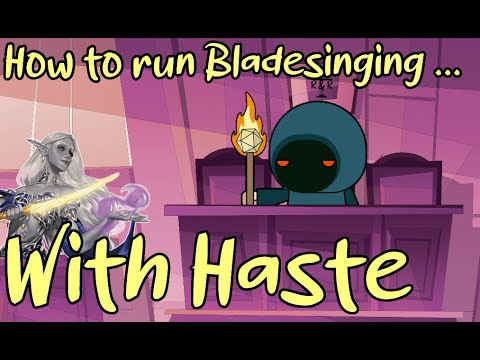 How Does Haste Affect the Bladesinger?