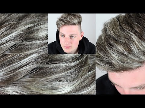 Herren graue haare färben Graue Haare: