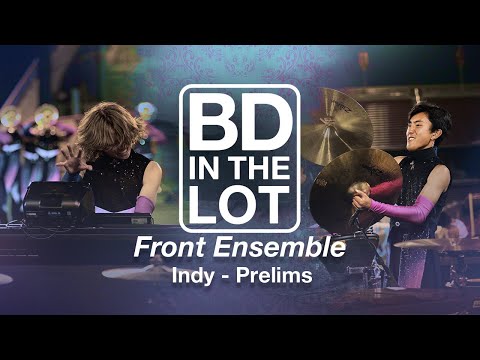 Front Ensemble in the Lot - Prelims