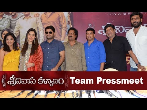 Srinivasa Kalyanam Movie Team Pressmeet