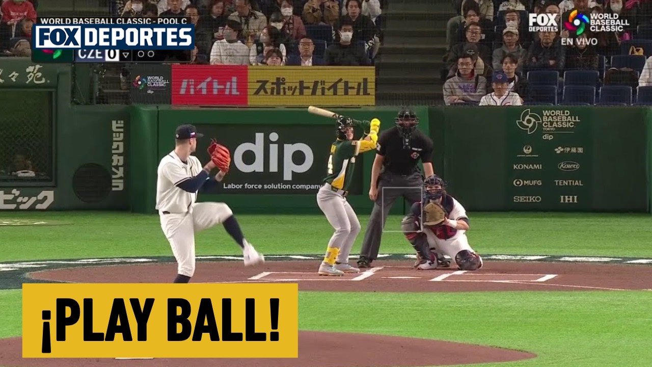 ⚾😃 ¡PLAY BALL! | Australia vs República Checa | World Baseball Classic 2026