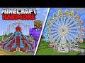 I Built A GIANT CARNIVAL in Minecraft 1.18 Hardcore (#40)