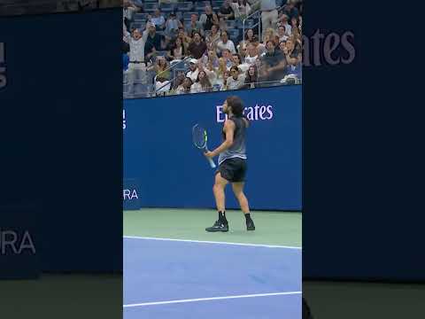 Tennis from another PLANET! 👽